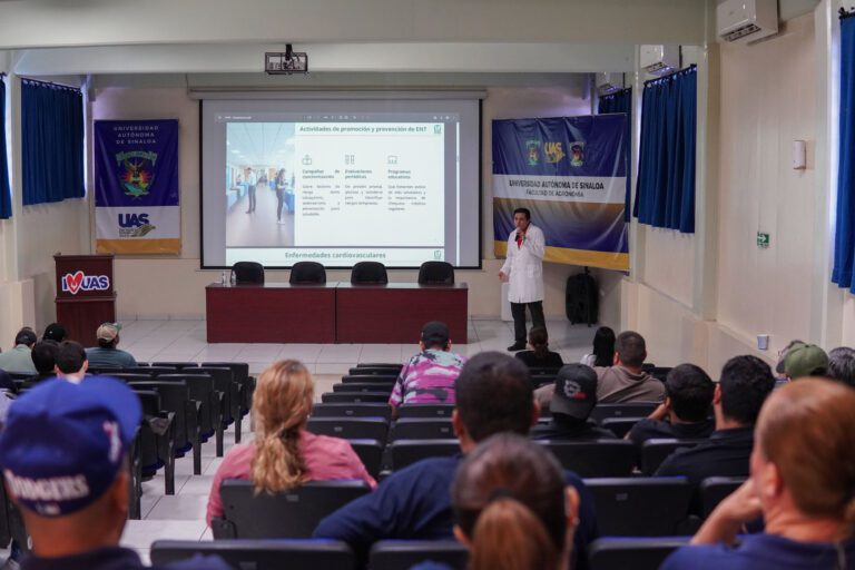 Bienestar Universitario e IMSS fortalecen la prevención de enfermedades y promoción de la salud entre trabajadores de la Facultad de Agronomía