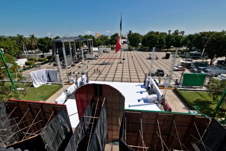 A partir de las 2 pm inicia el plan operativo para la celebración del Grito de Independencia