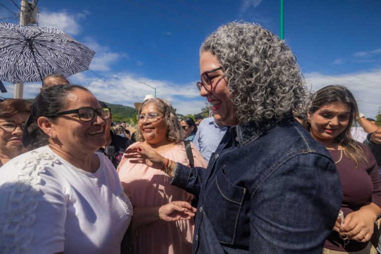 Las obras son un acierto para brindar seguridad a la ciudadanía, señala Gobernadora Graciela Domínguez en Badiraguato