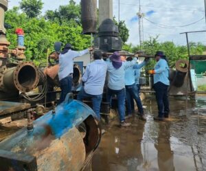 Falla en equipo de bombeo de Planta Juan de Dios Bátiz ocasiona bajas presiones y falta de agua en el nororiente de Culiacán