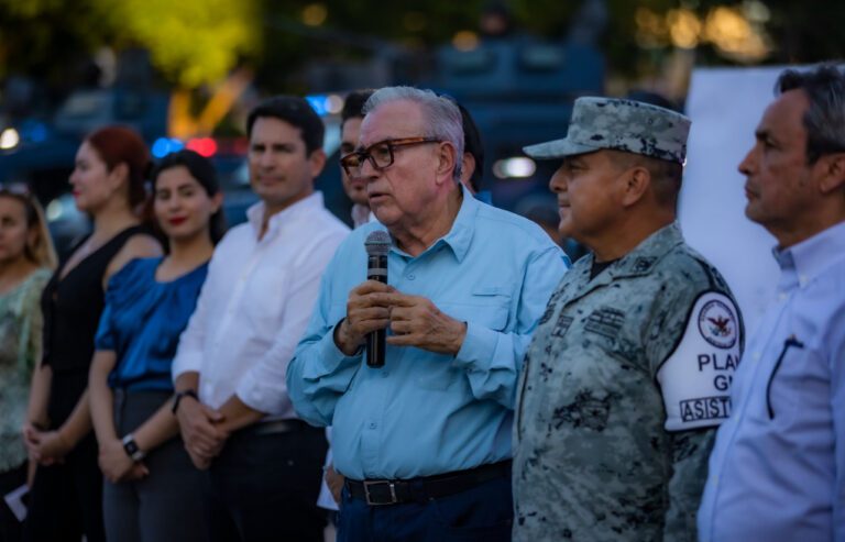 Queremos conquistar la tranquilidad con el apoyo y fuerza ciudadana: Rocha