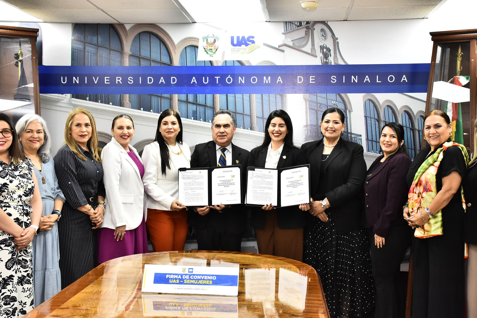 La UAS y la SEMUJERES firman convenio histórico para fortalecer el ...