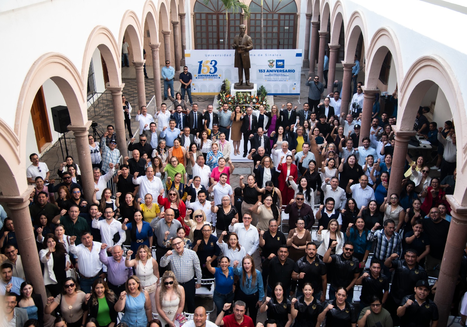 Encabeza el Rector Jesús Madueña los festejos por el 153 Aniversario de ...